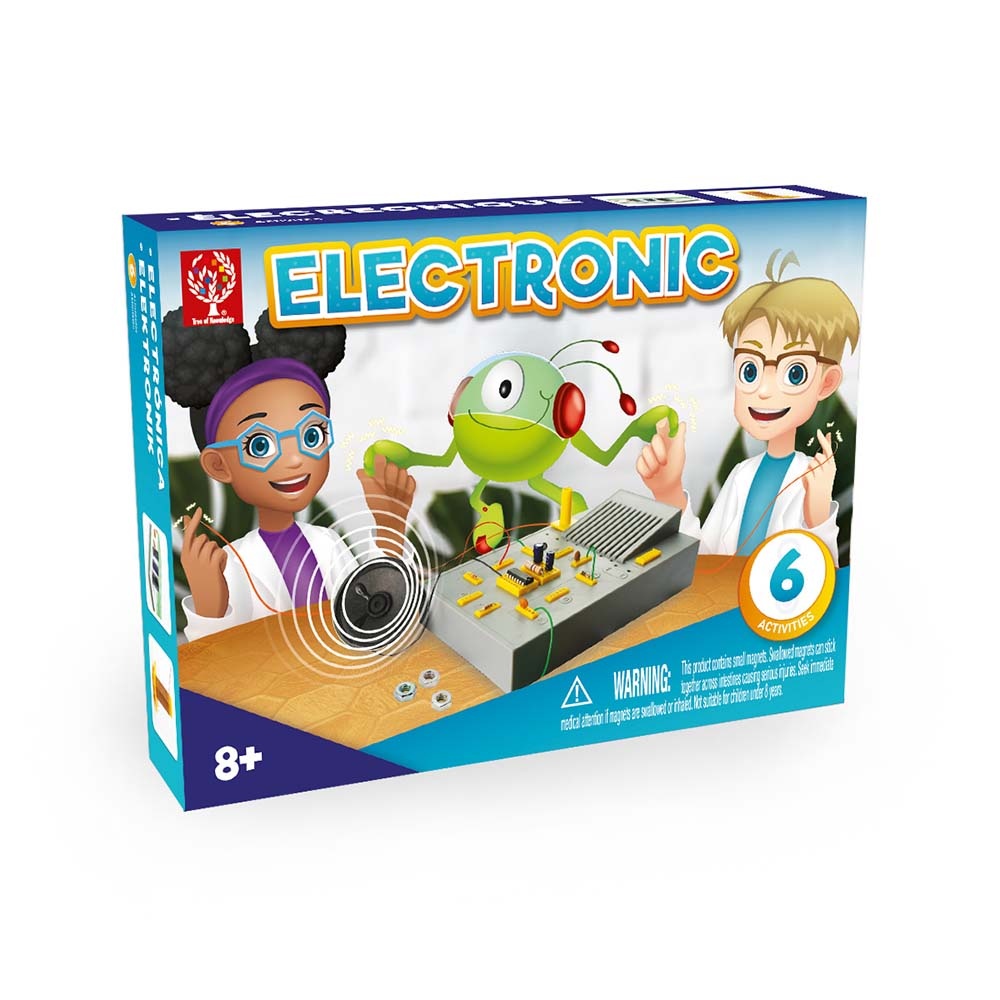 Edu-Toys - Beginner Electronics Kit - 6 Activities - Science Learning Kit for Kids