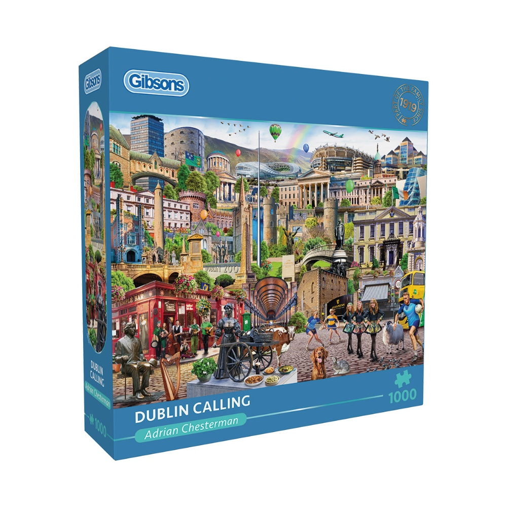 Gibsons - Dublin Calling - 1000 Piece Jigsaw Puzzle