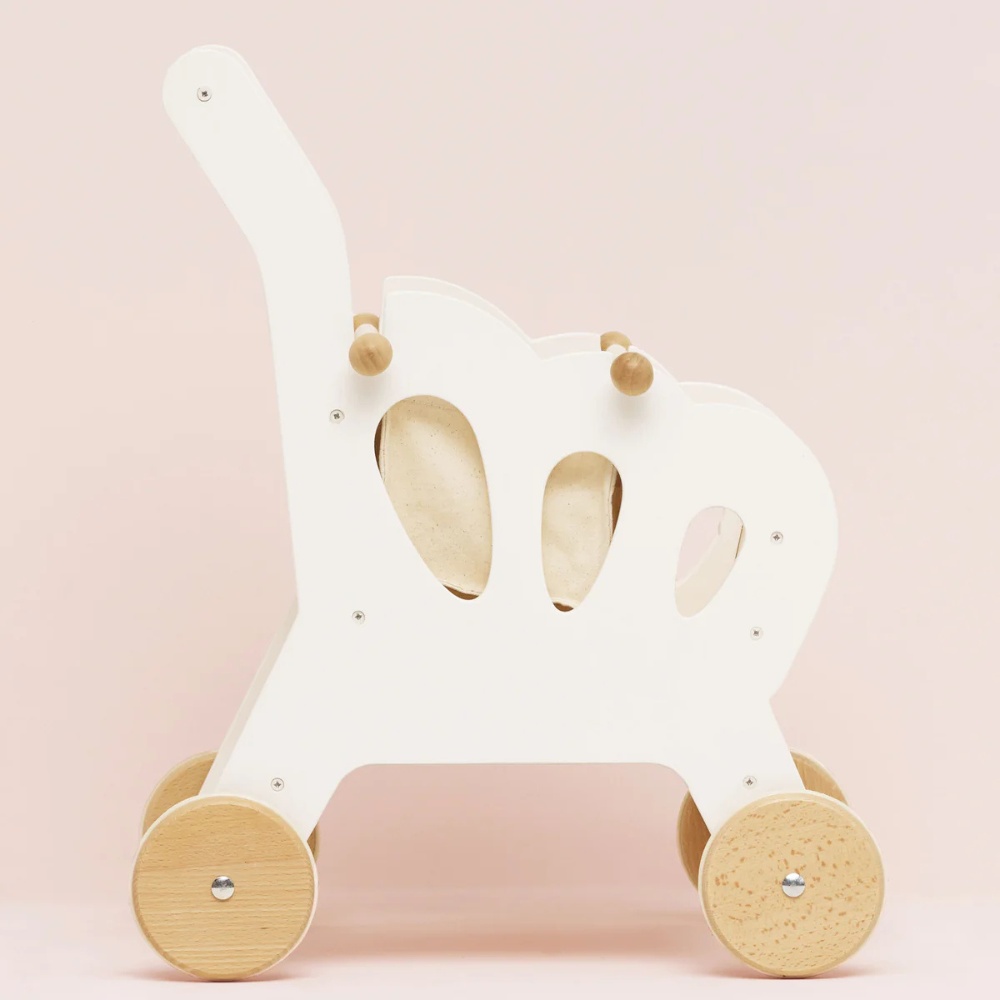 Le Toy Van - Wooden Shopping Grocery Trolley & Bag