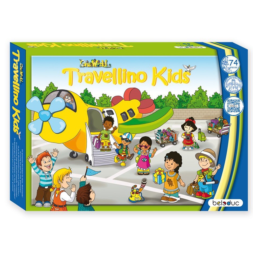 Beleduc - One World Travellino Kids - Social Skills Game Educational Game