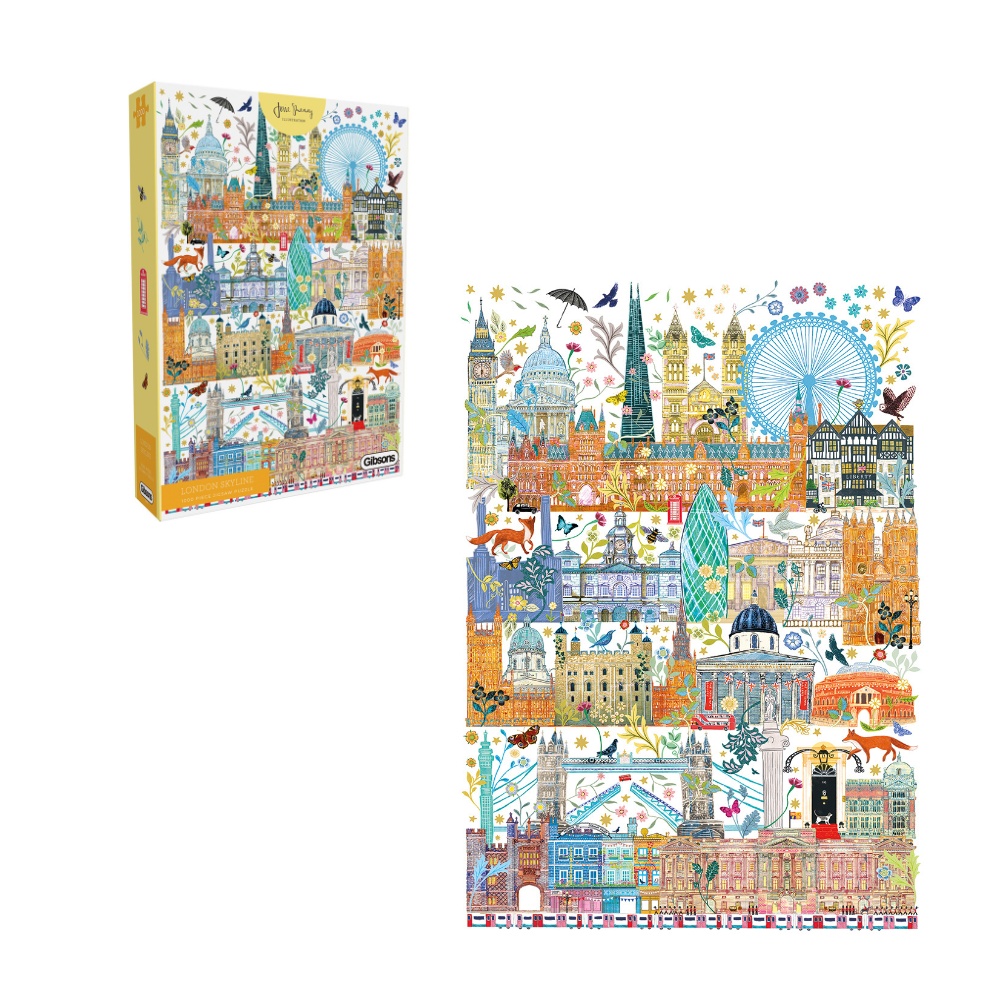 Gibsons - London Skyline - 1000 Piece Jigsaw Puzzle