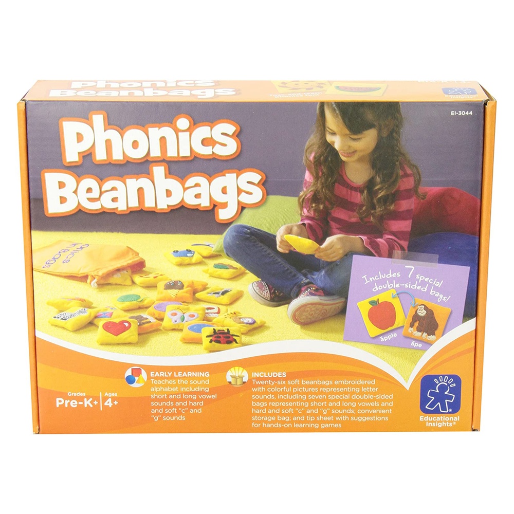 Educational Insights - Phonics Bean Bags: ABC Letter Sounds Toy