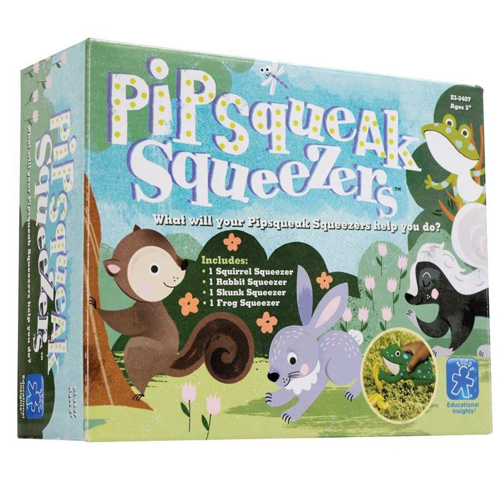 Educational Insights - Animal Squeezers Fine Motor Toy for Toddlers