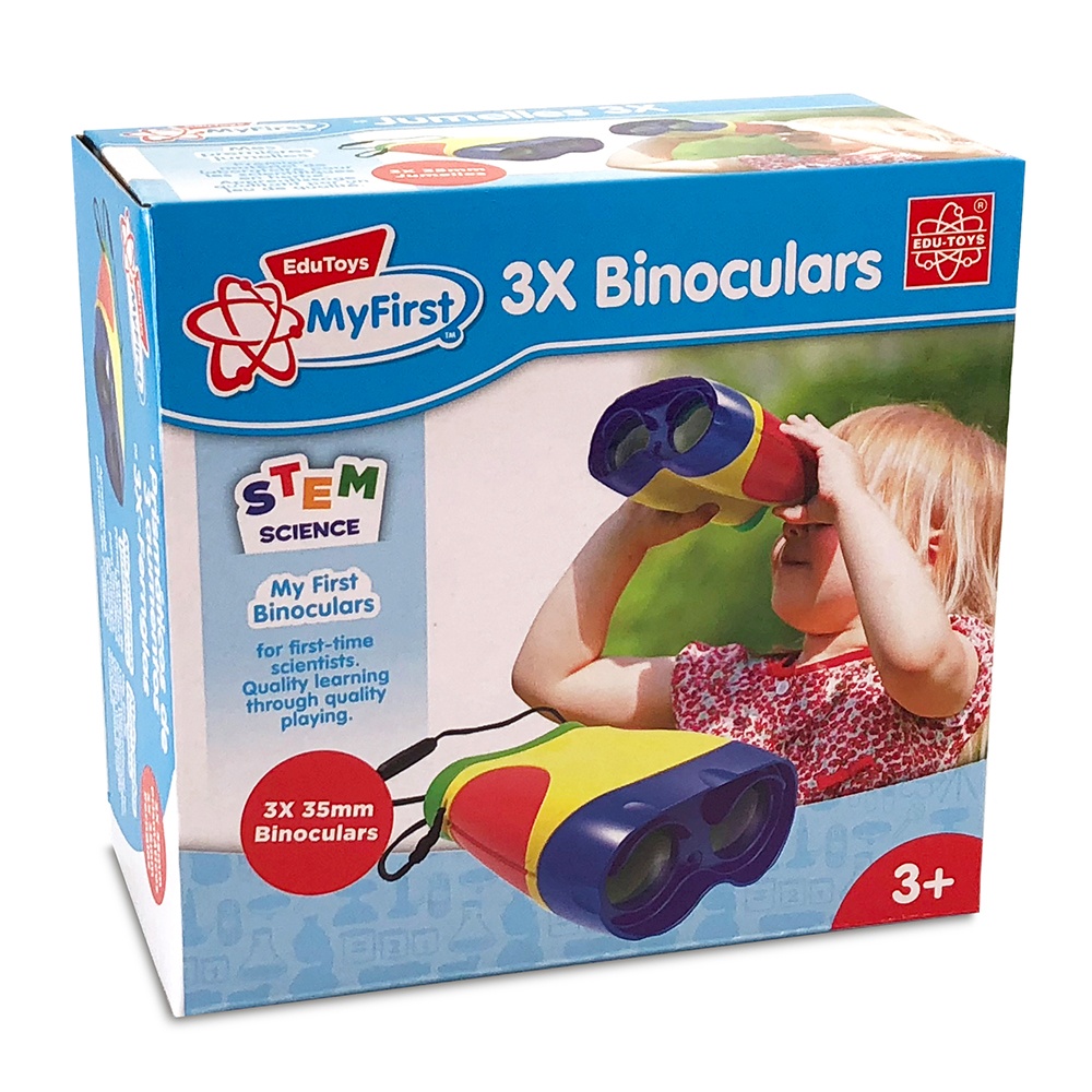 Edu-Toys - My First - Science - 3x 35mm Binoculars