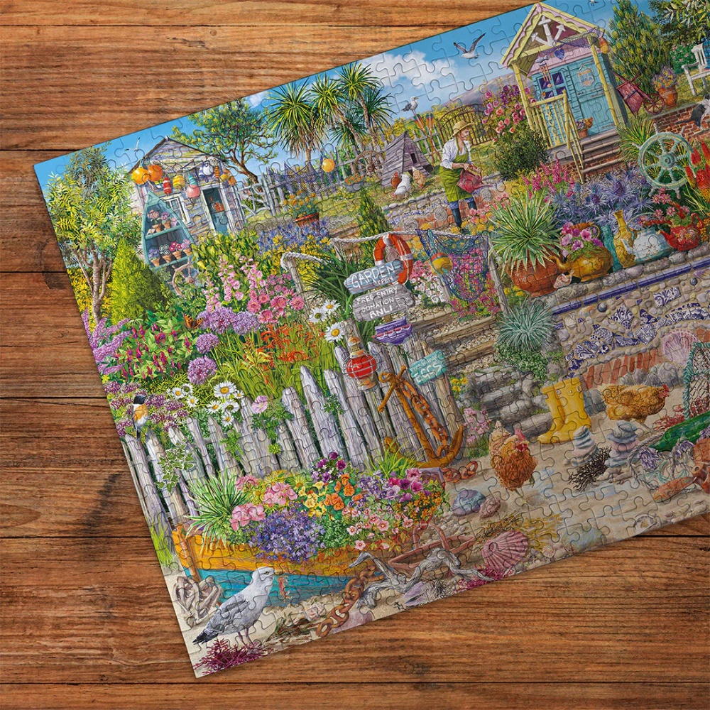 Gibsons - Beachcomber's Garden - XL Pieces - 250 Piece Jigsaw Puzzle