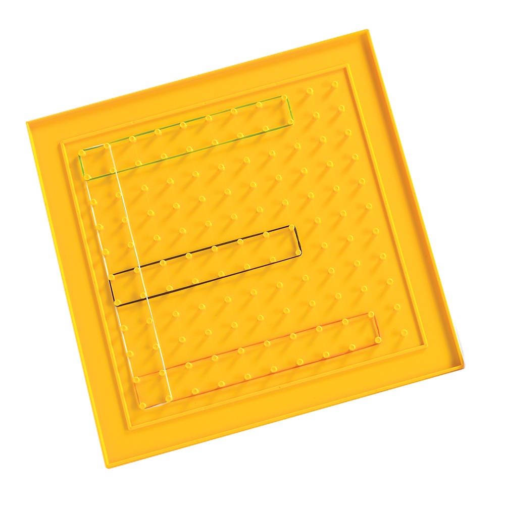 EDX Education - Geoboards - 28cm - 11X11 Pin & 24 Circular - 1pcs