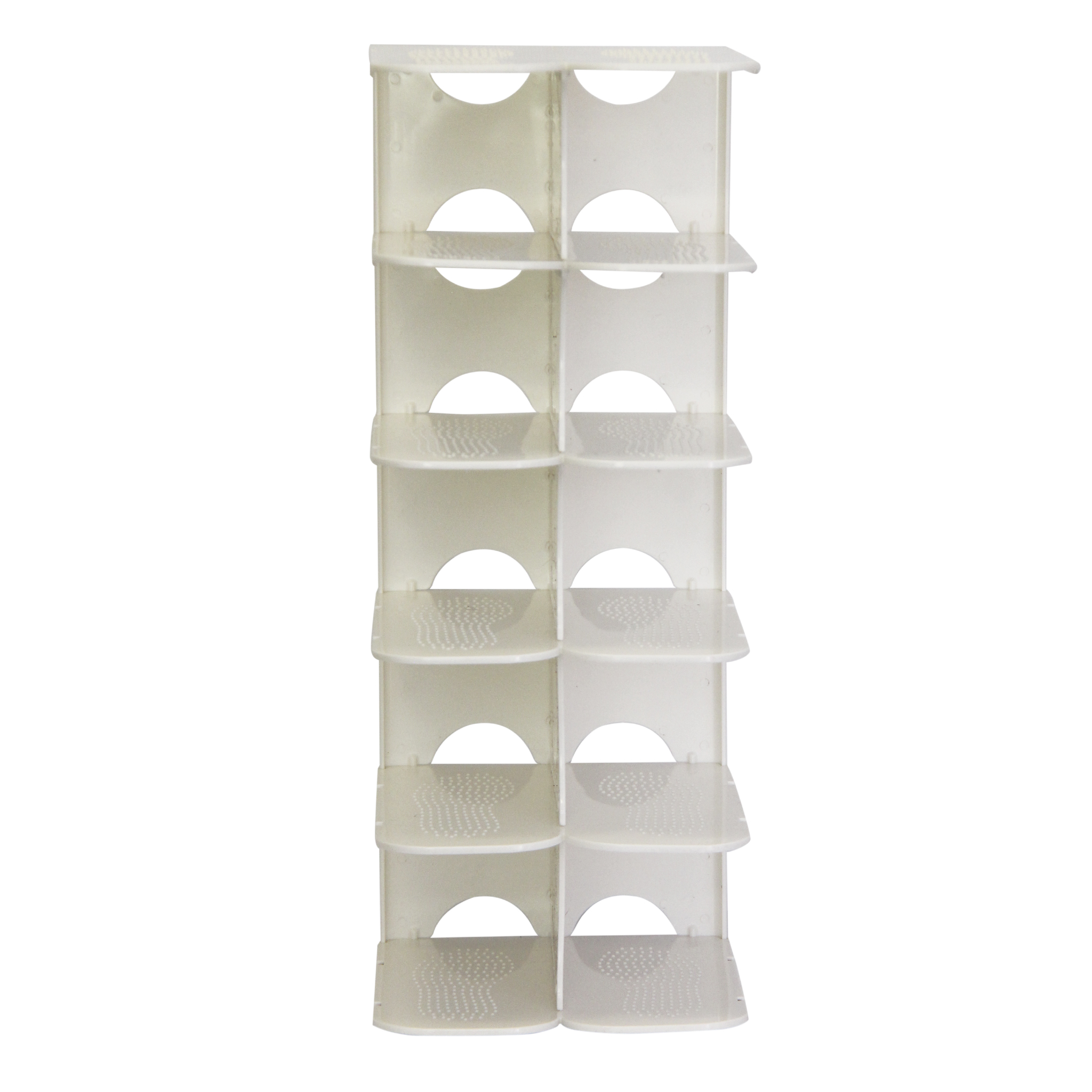 Wardrobes 6 Layer Pillar Shoe Rack White was sold for R149.00 on 19