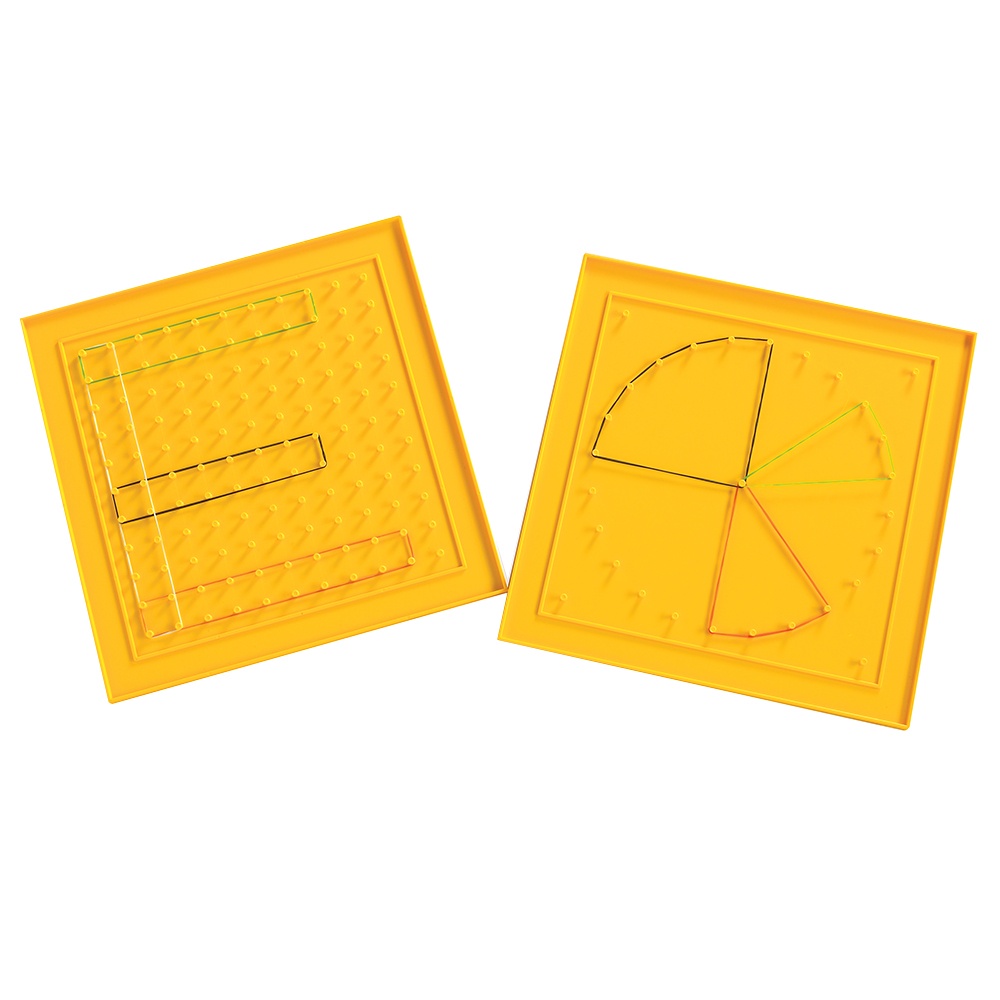 EDX Education - Geoboards - 28cm - 11X11 Pin & 24 Circular - 1pcs