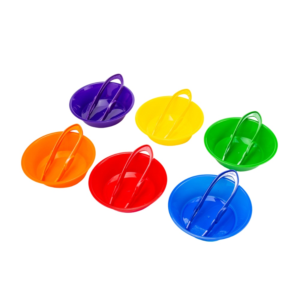 Greenbean - Colour Sorting Bowls & Tweezers Set - 12pcs