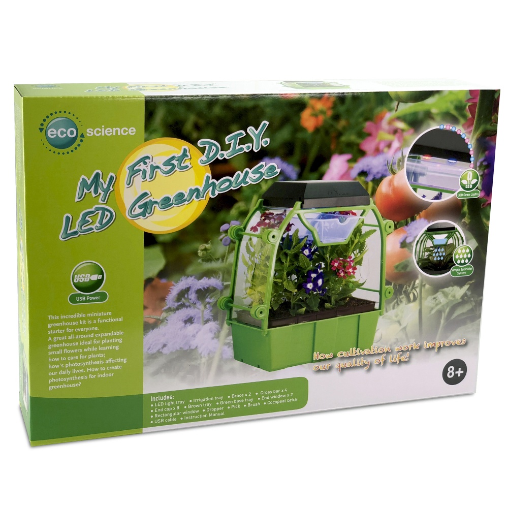Edu-Toys - My First D.I.Y - LED Greenhouse - 1 section
