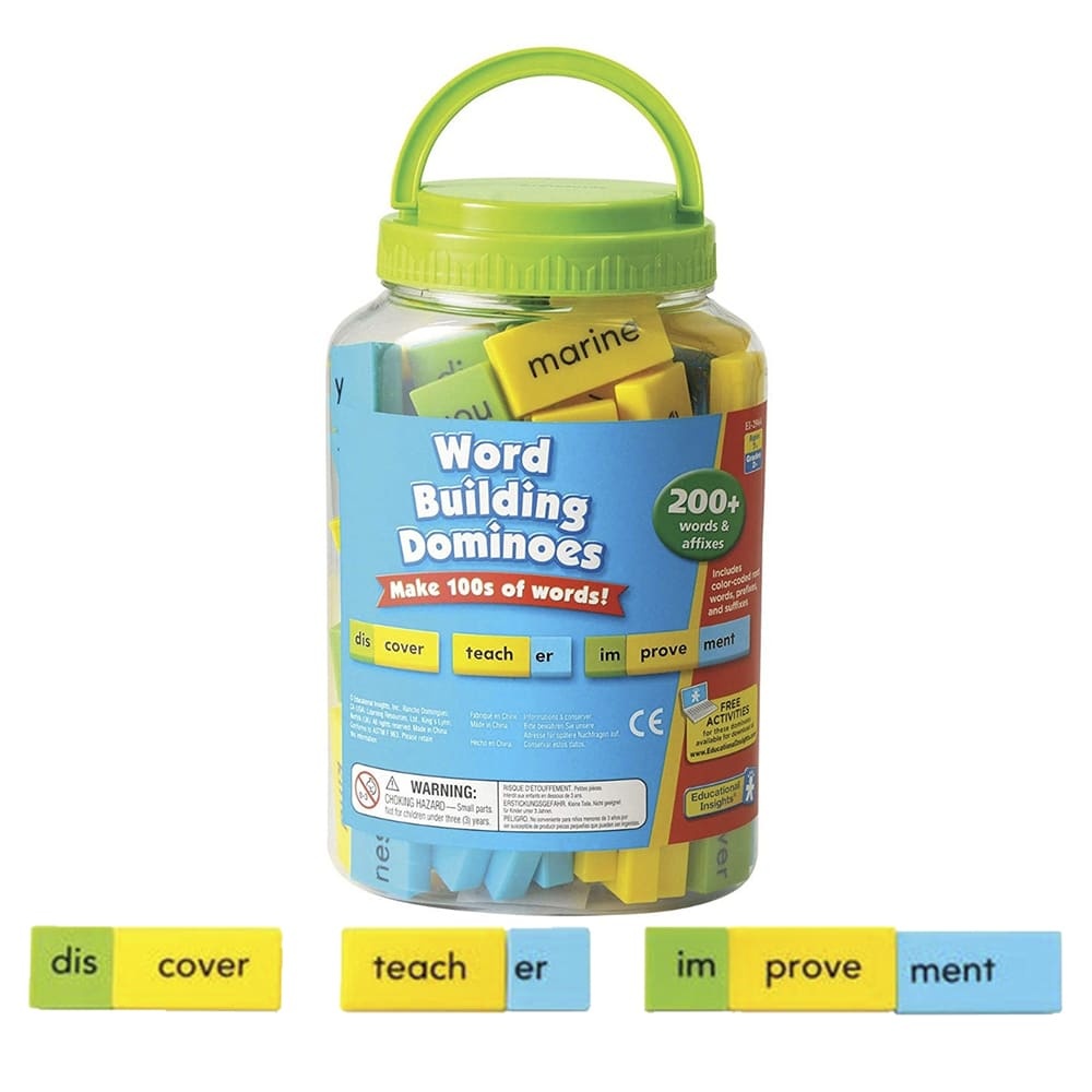Educational Insights - Word Dominoes: Grammar Building Activity