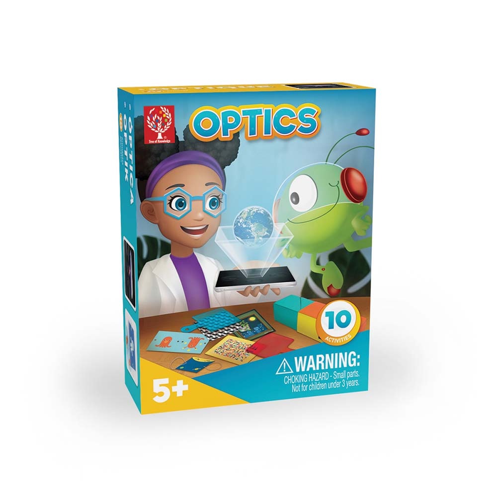 Edu-Toys - Optics Kit - 10 Activities - Science Learning Kit for Kids