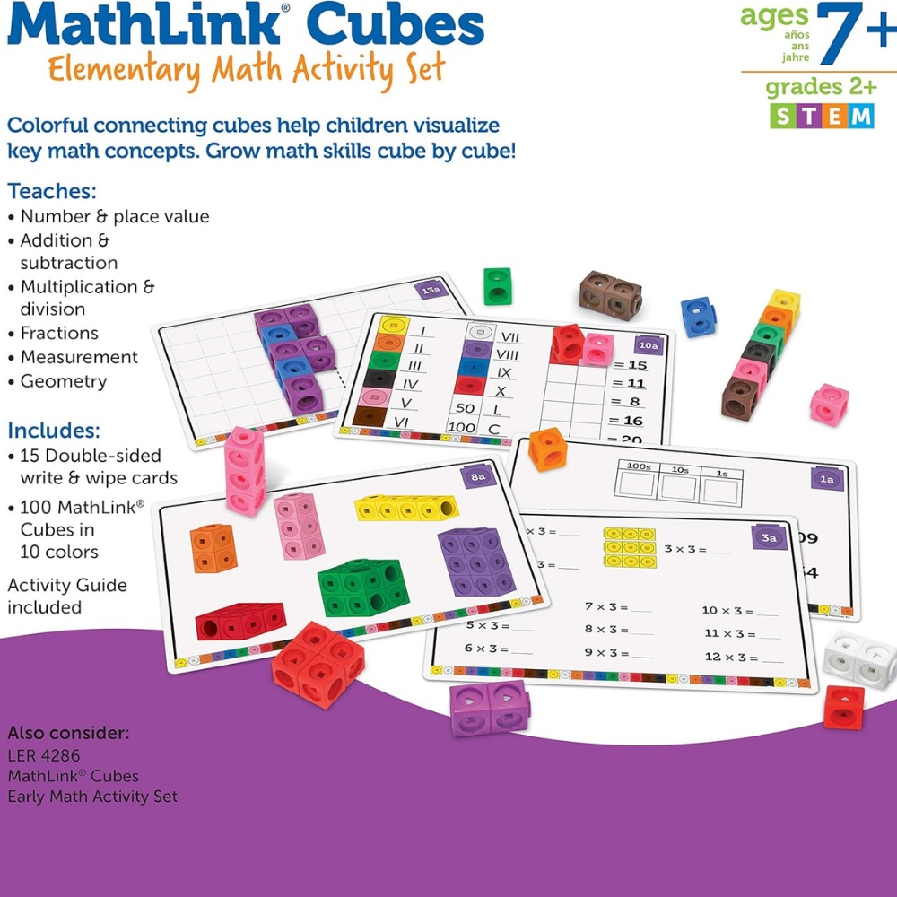 Learning Resources - Mathlink® Cubes Maths Fluency Set