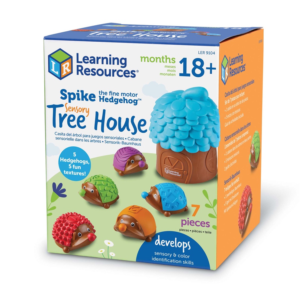 Learning Resources - Spike the Fine Motor Hedgehog® Sensory Tree House