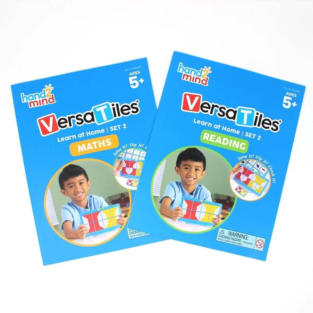 Hand2Mind - VersaTiles Learn at Home Reading & Maths Set 2