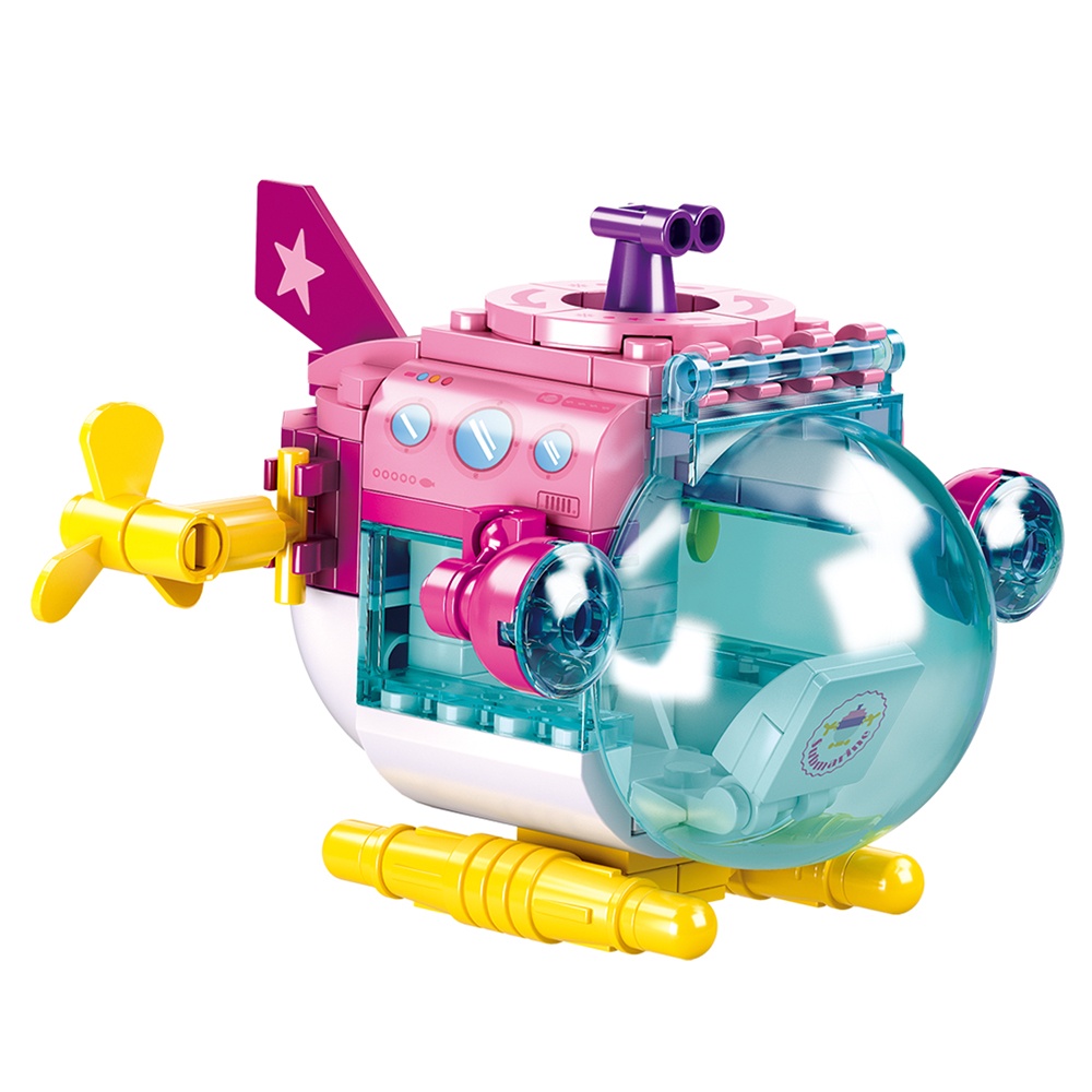 Sluban Building Set: Girls Dream - Submarine - 117pcs