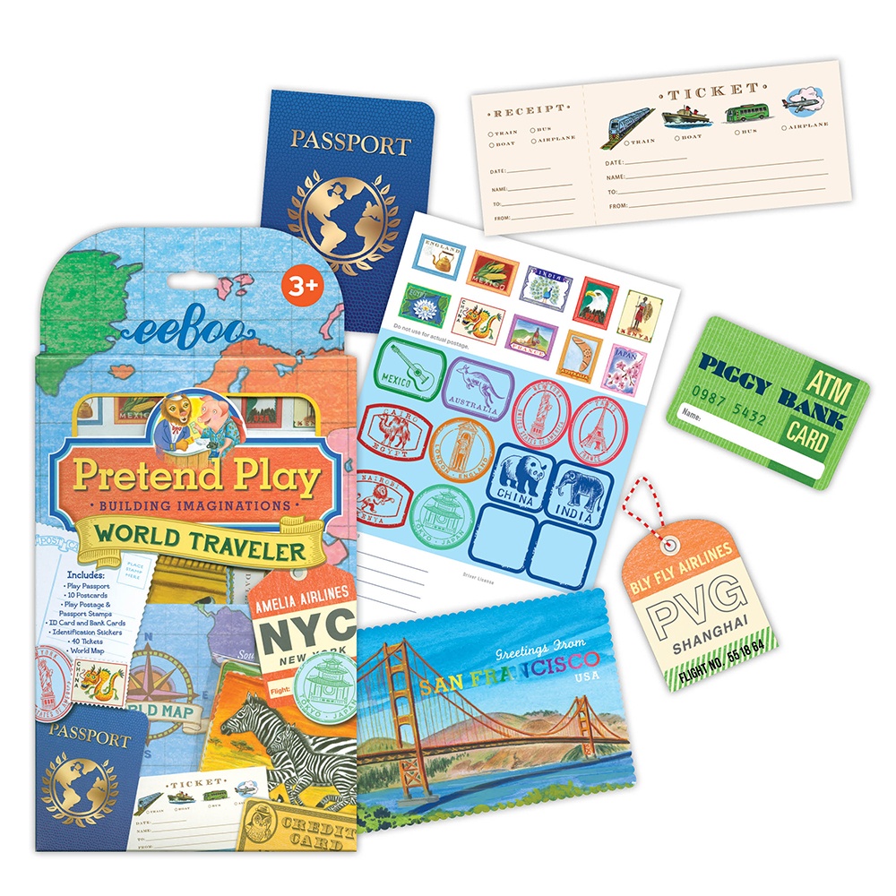 eeBoo - World Traveler Pretend Play -**