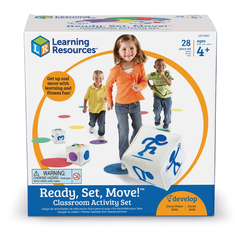 Learning Resources - Ready, Set, Move! Classroom Student Exercise Activity
