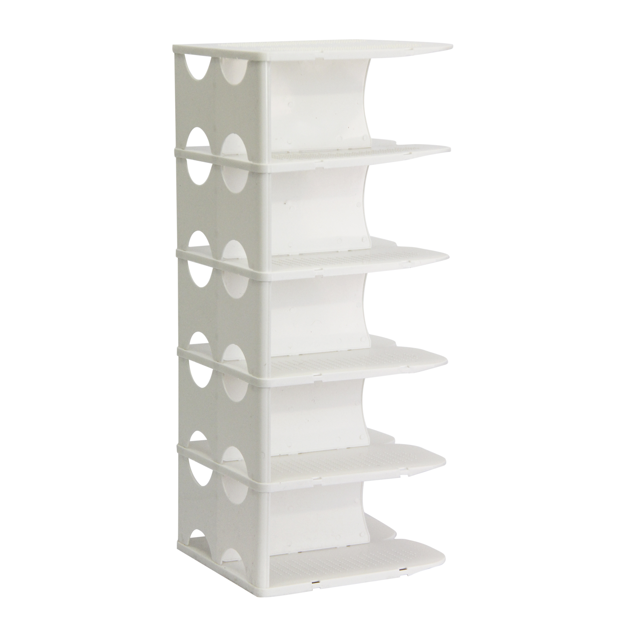 Wardrobes 6 Layer Pillar Shoe Rack White was sold for R149.00 on 19