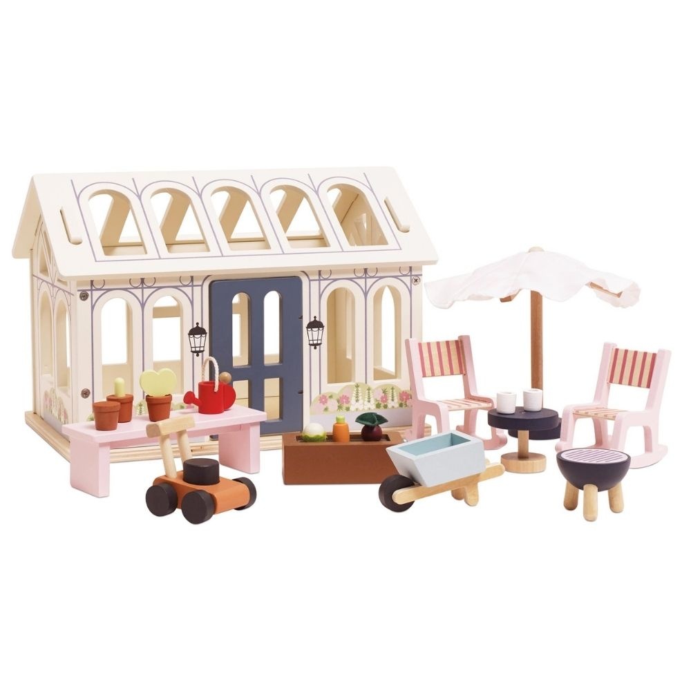 Le Toy Van - Dolls House Furniture: Conservatory - 5pcs
