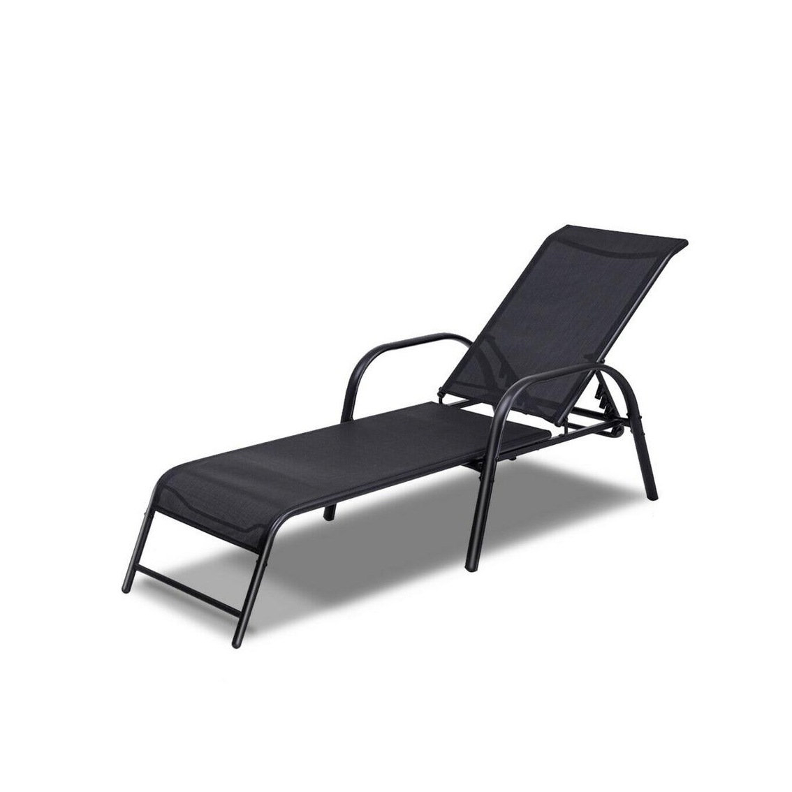 Chairs & Benches Pool Recliner Black was listed for R999.00 on 18