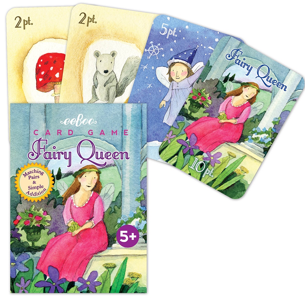 eeBoo - Fairy Queen Playing Cards -**