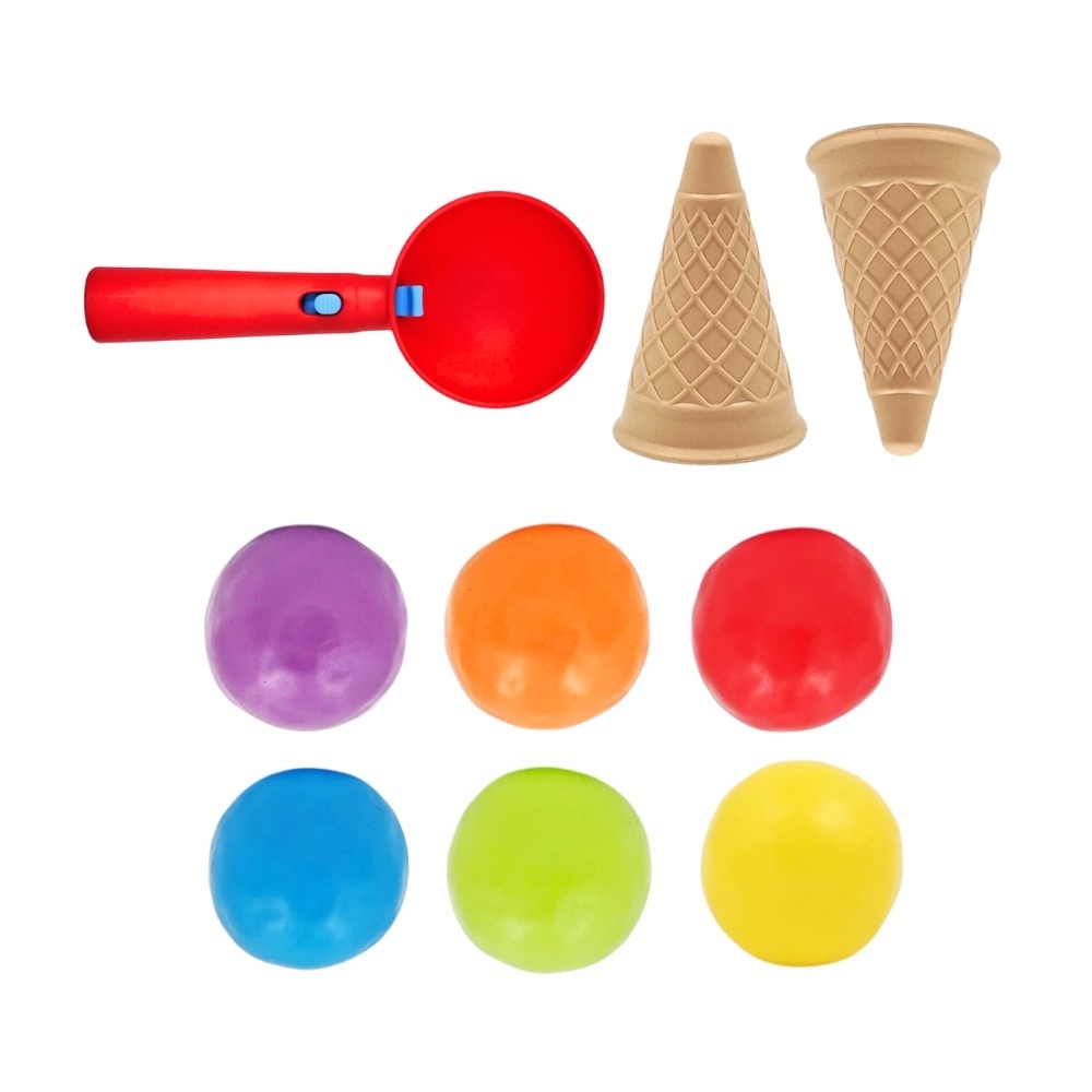 Mingli Toys - Shape Sorting Ice Cream Set - 9 Pieces