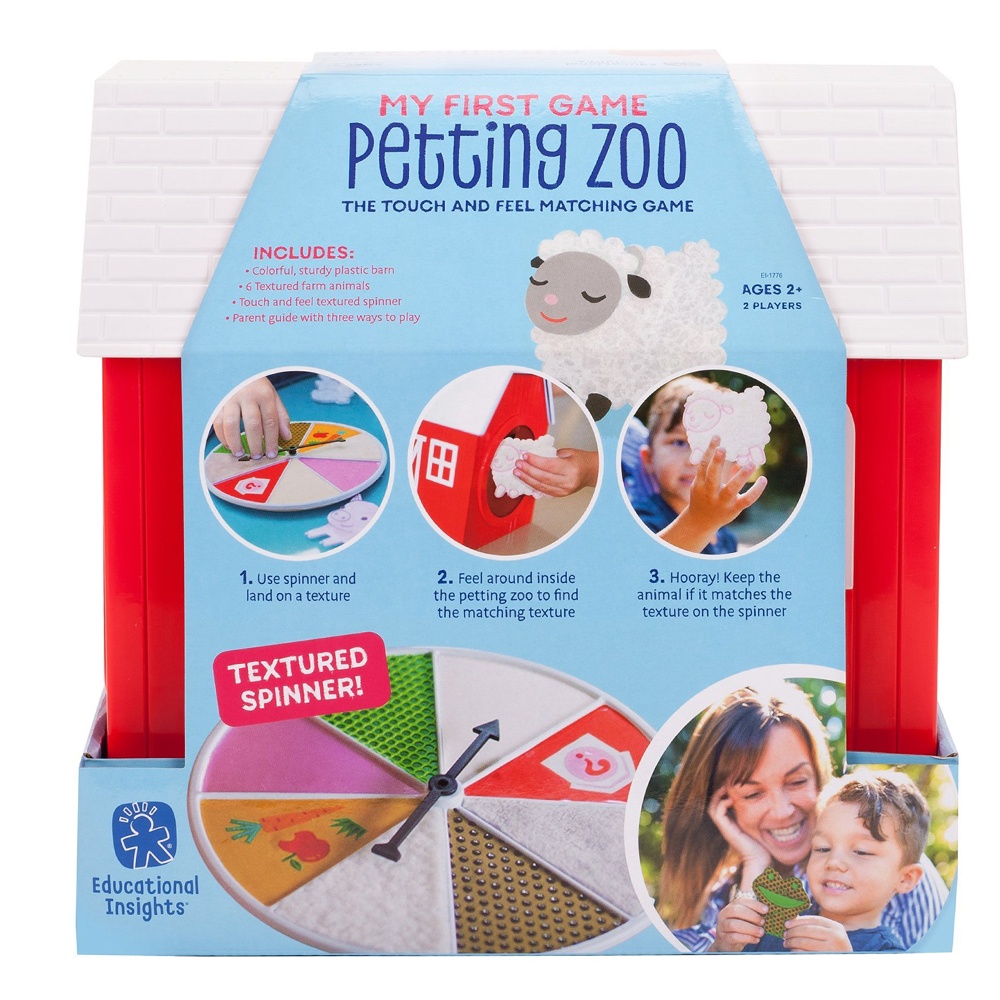 Educational Insights - My First Game: Petting Zoo - Tactile Matching Activity