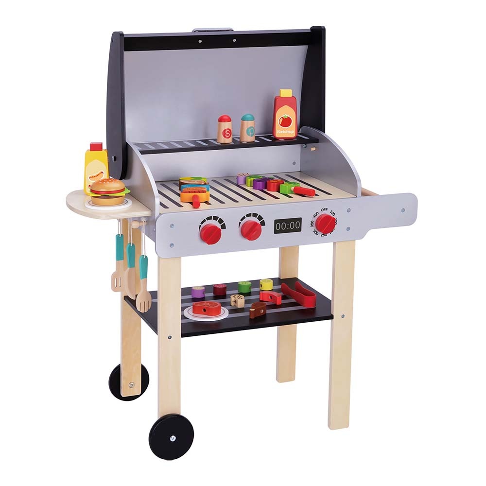 TookyToy - Pretend Play Braai Grill Toy Set