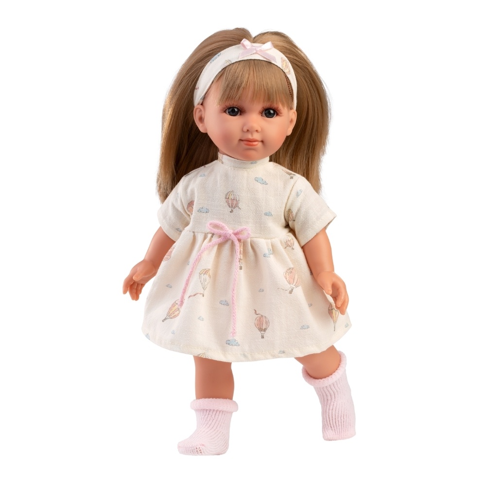Llorens - Baby Girl Doll with Outfit & Accessories: Elena - 35cm