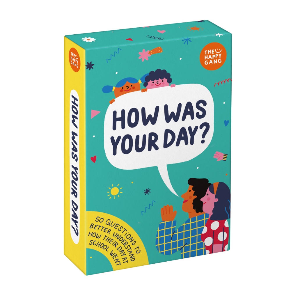 The Happy Gang - How Was Your Day? Conversation Starters for Parents & Kids