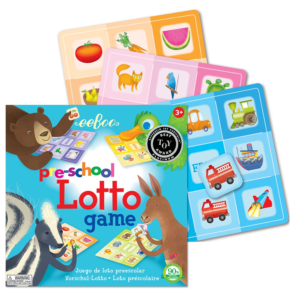 eeBoo - Preschool Lotto Game -**