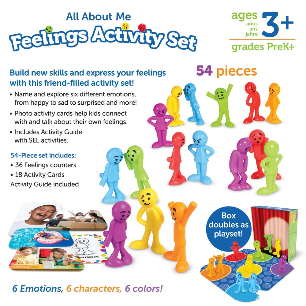 Learning Resources - All About Me Feelings Activity Set