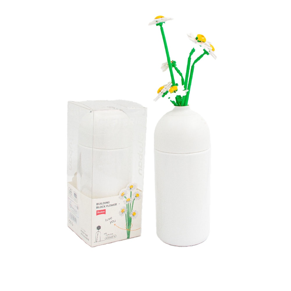 Sluban Building Set: Pleyerid - Flowers - Daisy - 255pcs