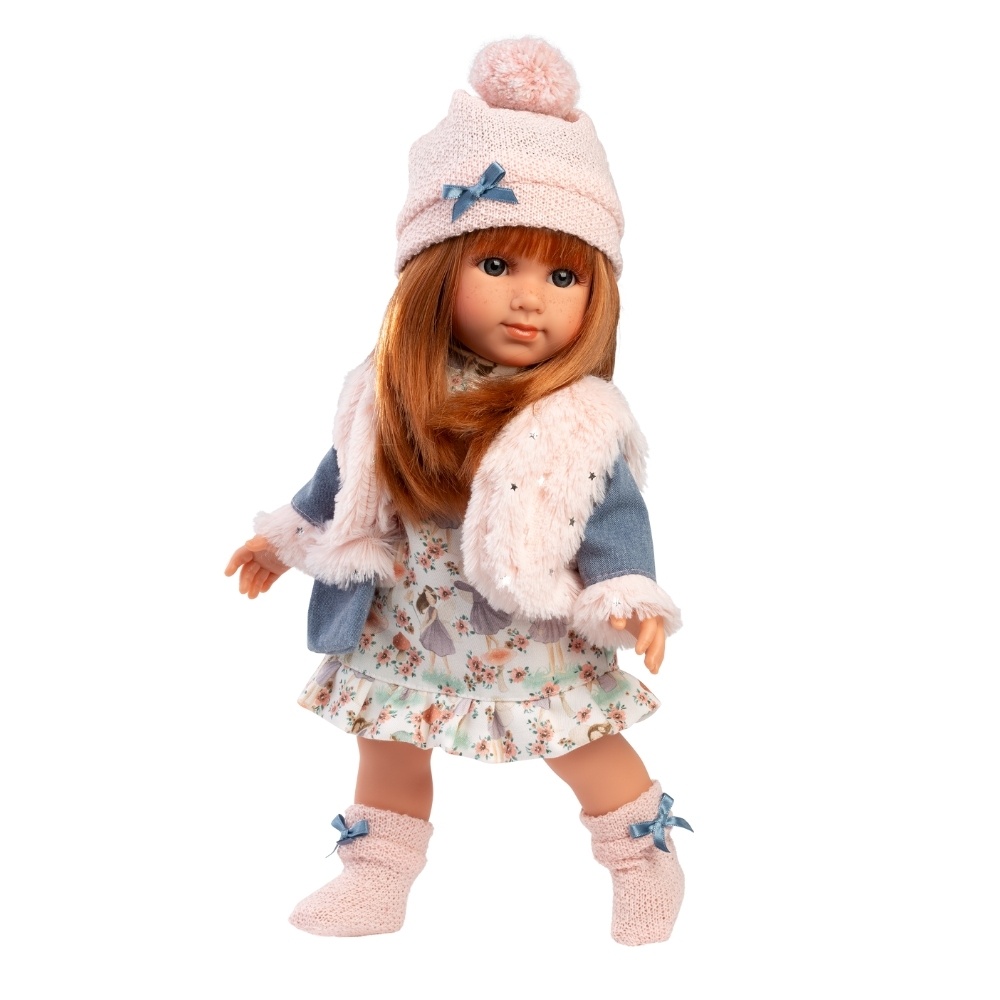 Llorens - Baby Girl Doll with Outfit & Accessories: Nicole - 35cm