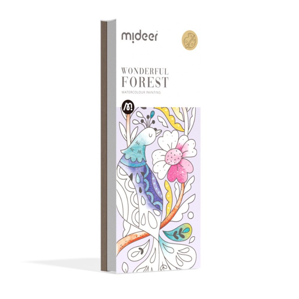 Mideer - Watercolour Painting Set - Travel Size - Wonderful Forest