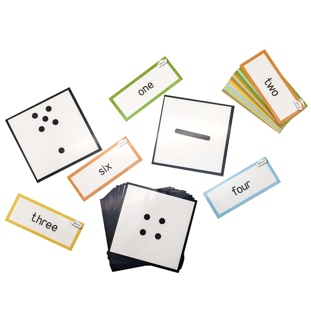 Greenbean - Number Dot Cards English