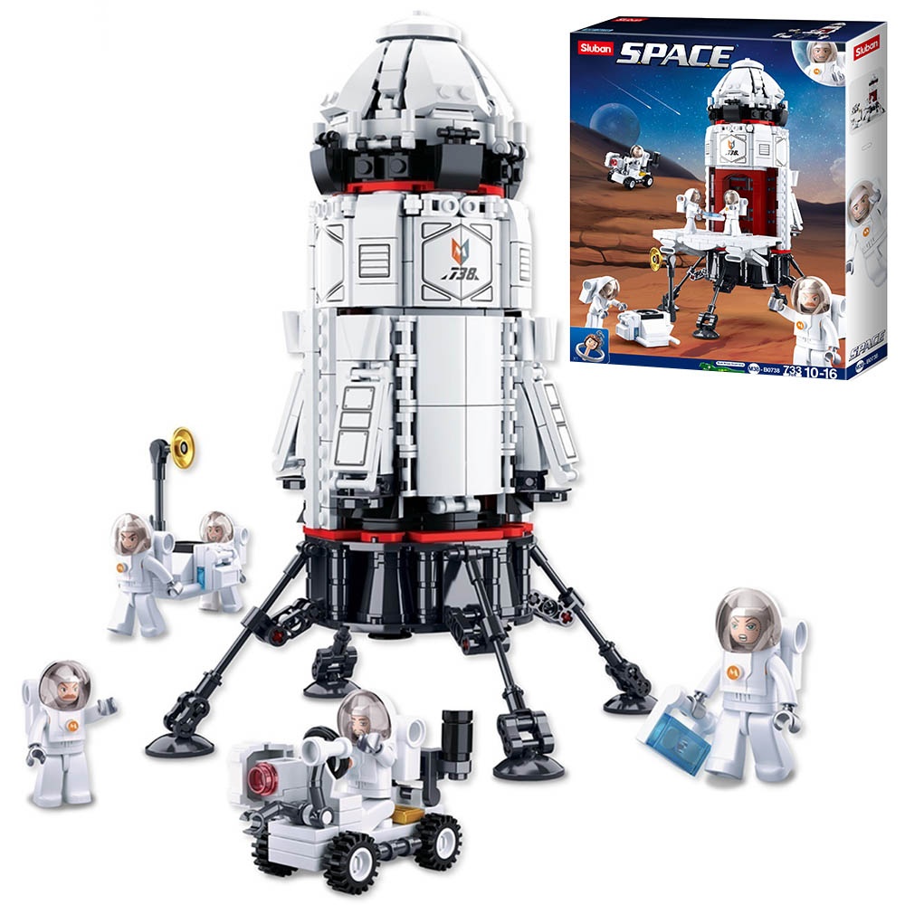 Sluban Building Set: Space - Rocket Base - 733pcs