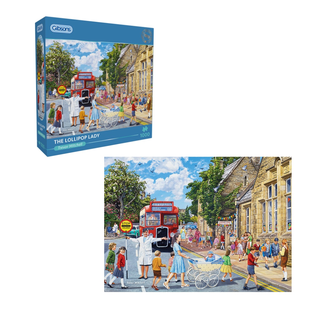 Gibsons - The Lollipop Lady - 1000 Piece Jigsaw Puzzle