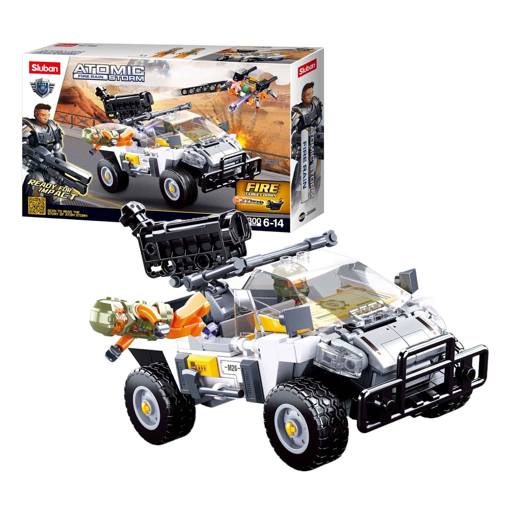 Sluban Building Set: Atomic Storm Uprising - Annihilation Operation - 300pcs