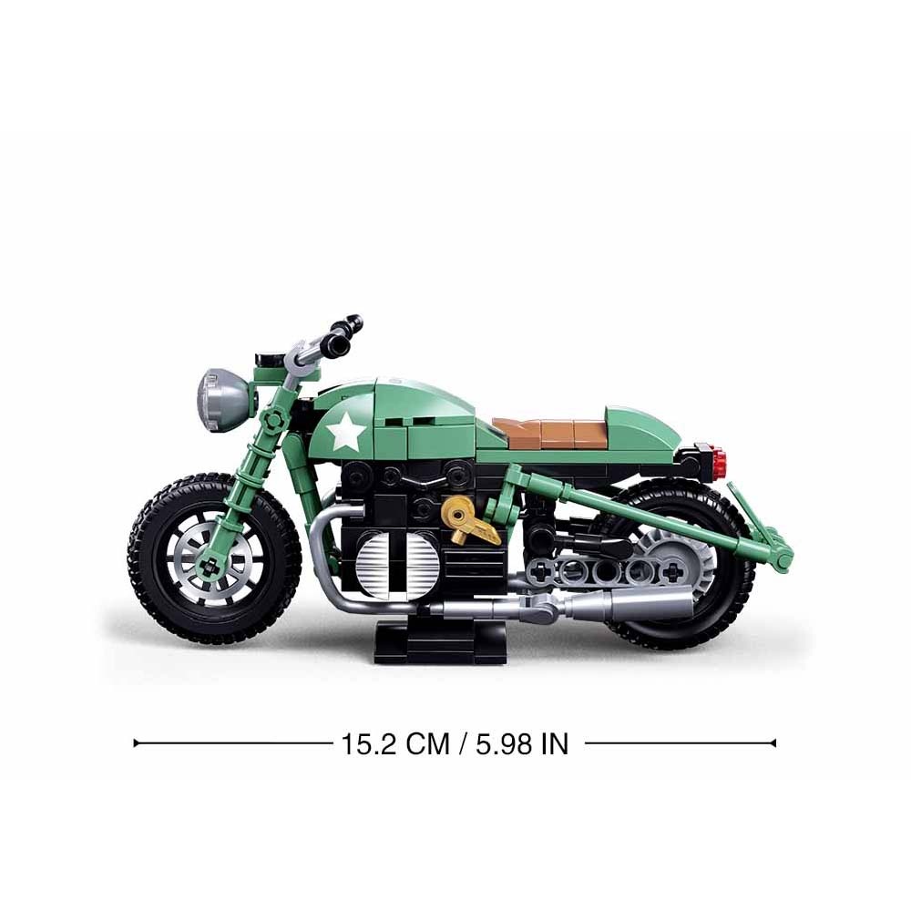 Sluban Building Set: Model Bricks - R75MS Motorcycle - 215pcs