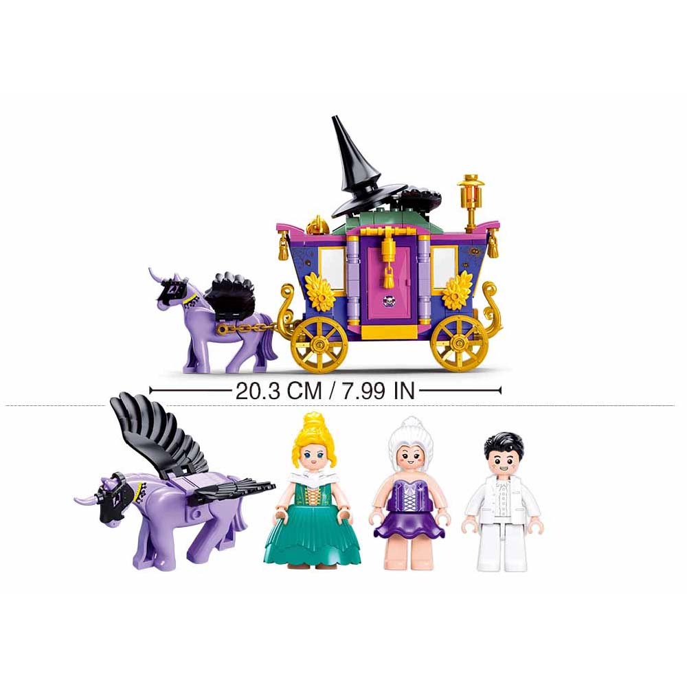 Sluban Building Set: Girls Dream - Magical Carriage - 287pcs