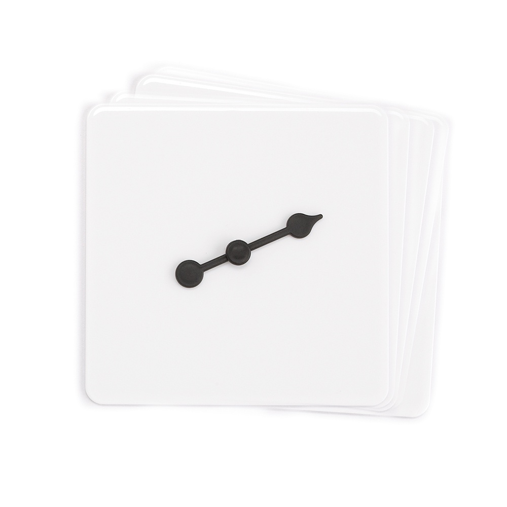 EDX Education - Blank Spinners - DIY Learning Game Spinners - 5pcs