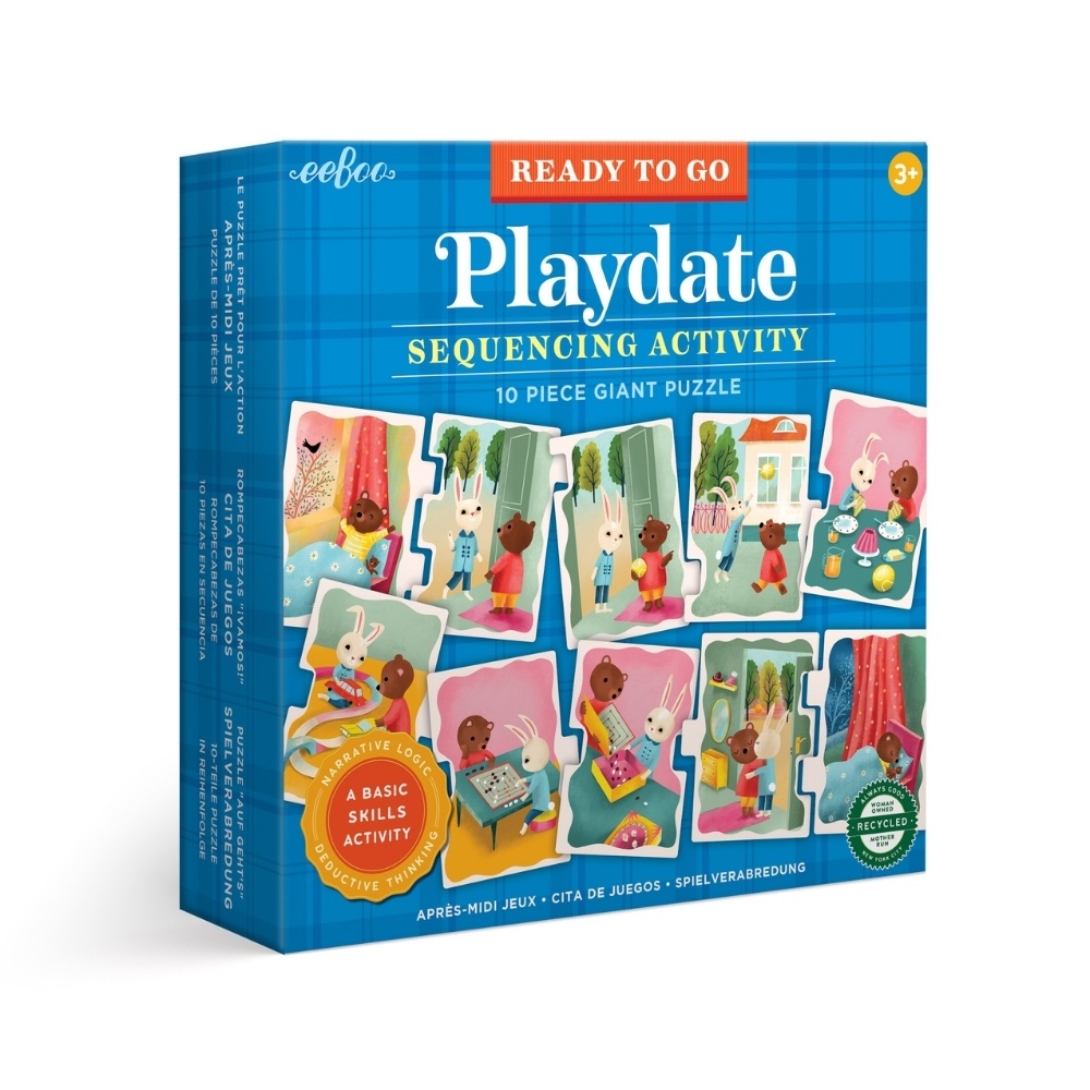 eeBoo - Sequencing Activity Puzzle for Kids - Playdate