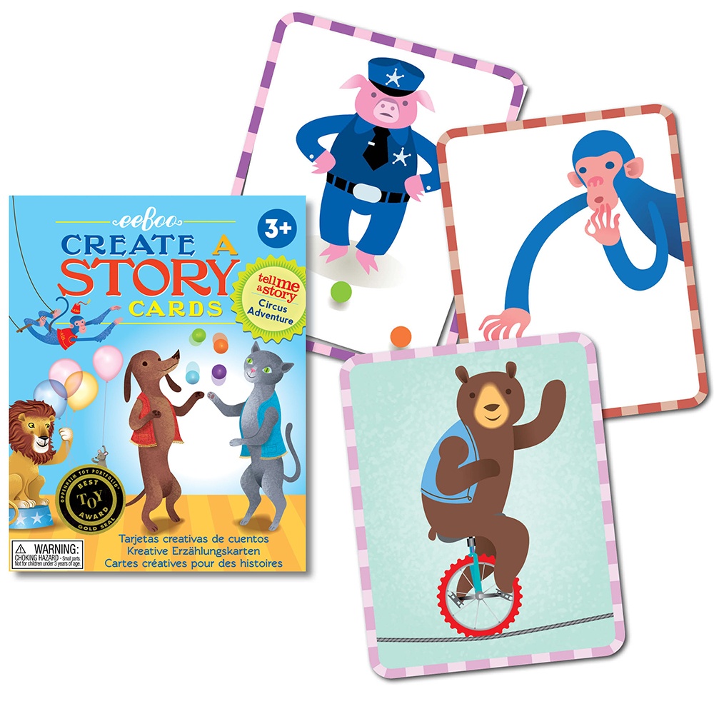 eeBoo - Tell Me a Story Cards - Circus Adventure -**