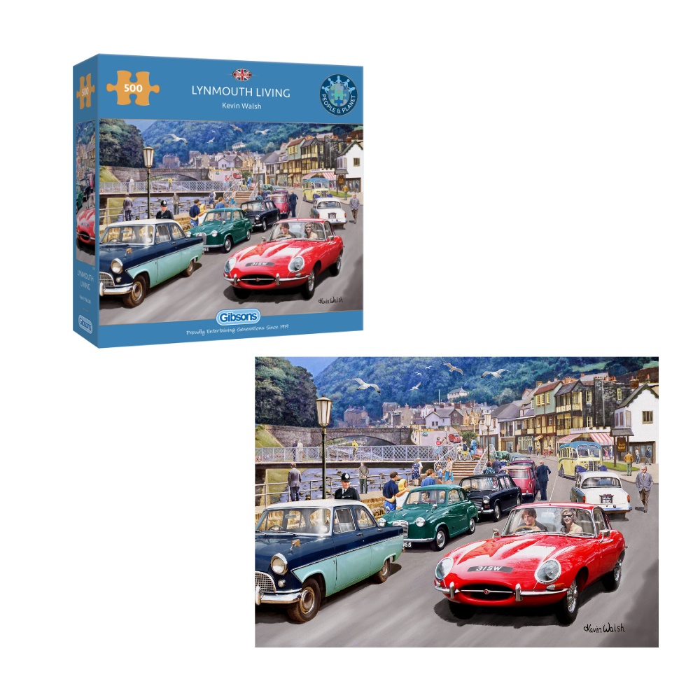 Gibsons - Lynmouth Living - 500 Piece Jigsaw Puzzle