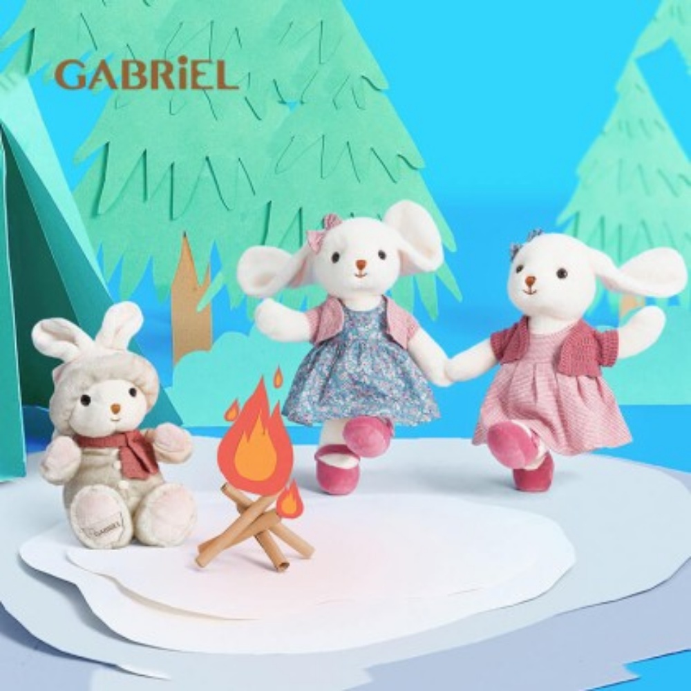 Gabriel - Plush Animal Soft Toy - Lucy Bunny - 40cm