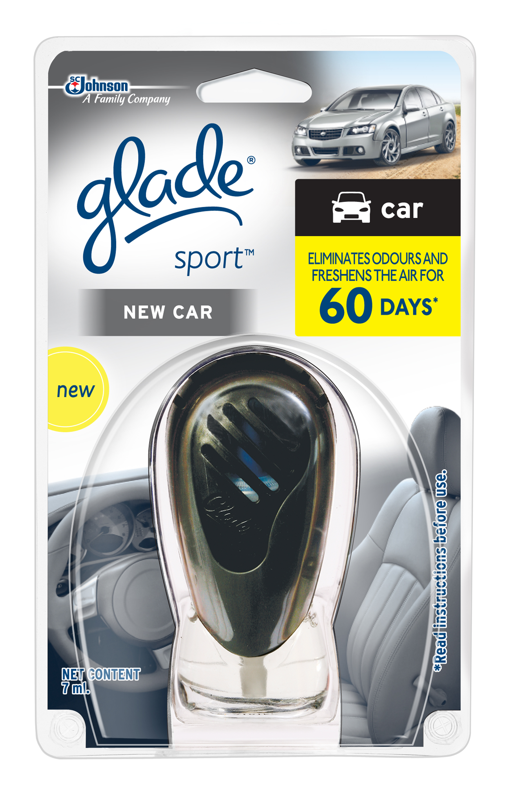 Air Fresheners & Home Fragrance Glade Sport Liquid Car Air Fresheners & Home Fragrance Glade Sport Liquid Car
