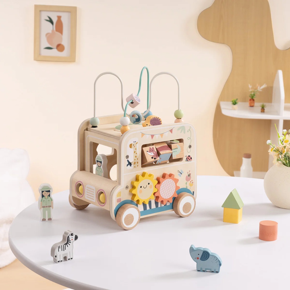 TookyToy - Hunting Vehicle Play Cube Activity Toy