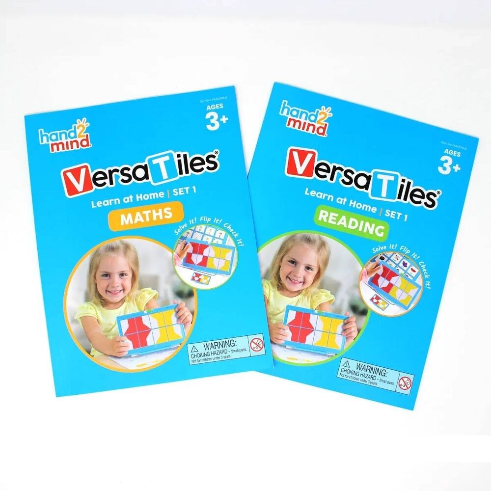Hand2Mind - VersaTiles Learn at Home Reading & Maths Set 1